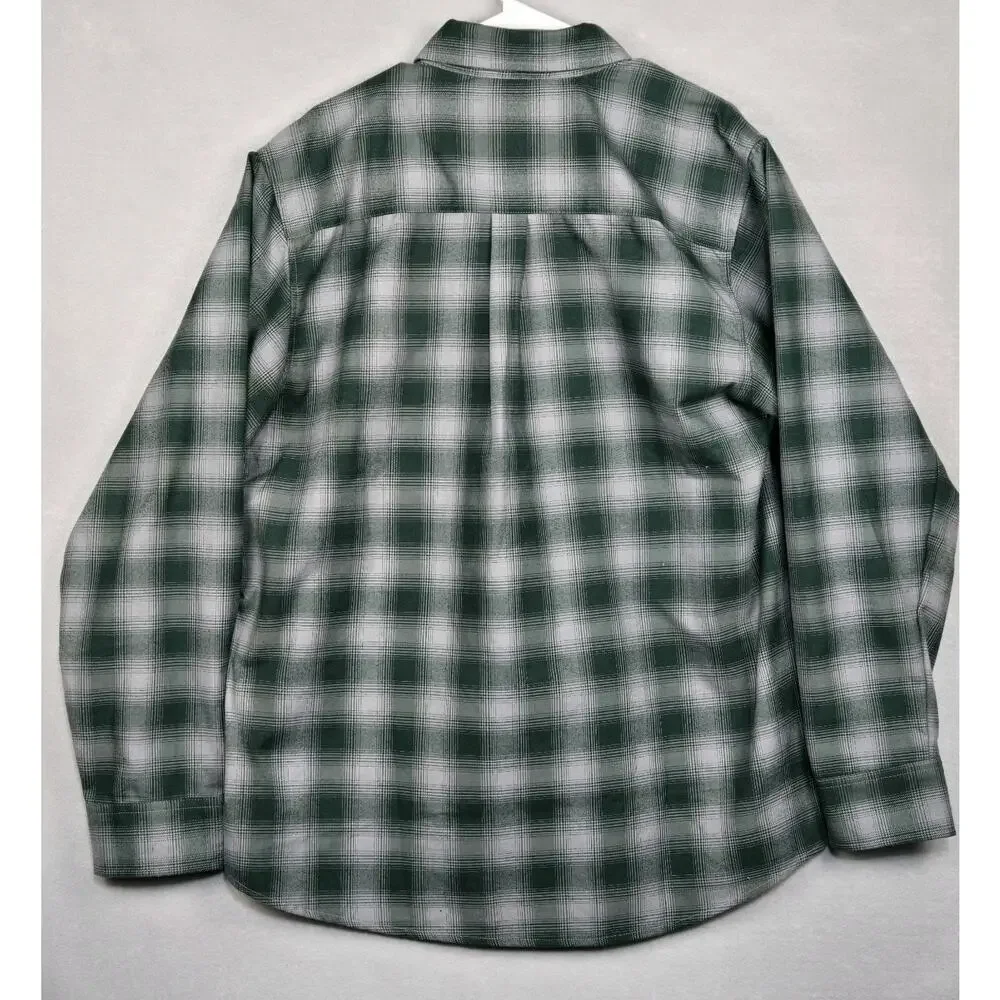 Dixxon Flannel Co "The Bixby 1" Men's XL Green Gray Long Sleeve Shirt - Picture 3 of 7